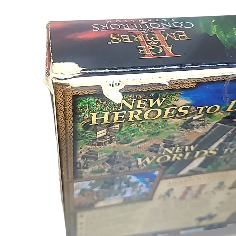 Age of Empires II Conquerors Expansion Big Box PC Game Complete Strategy Guide